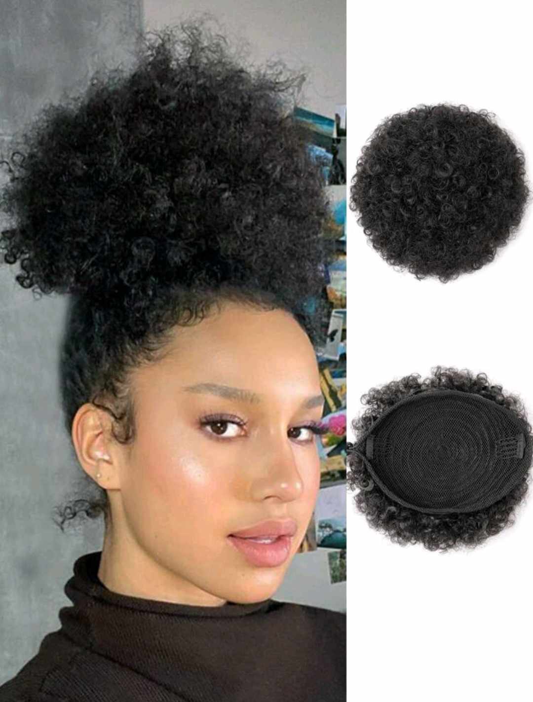 Afro Puff (Drawstring)