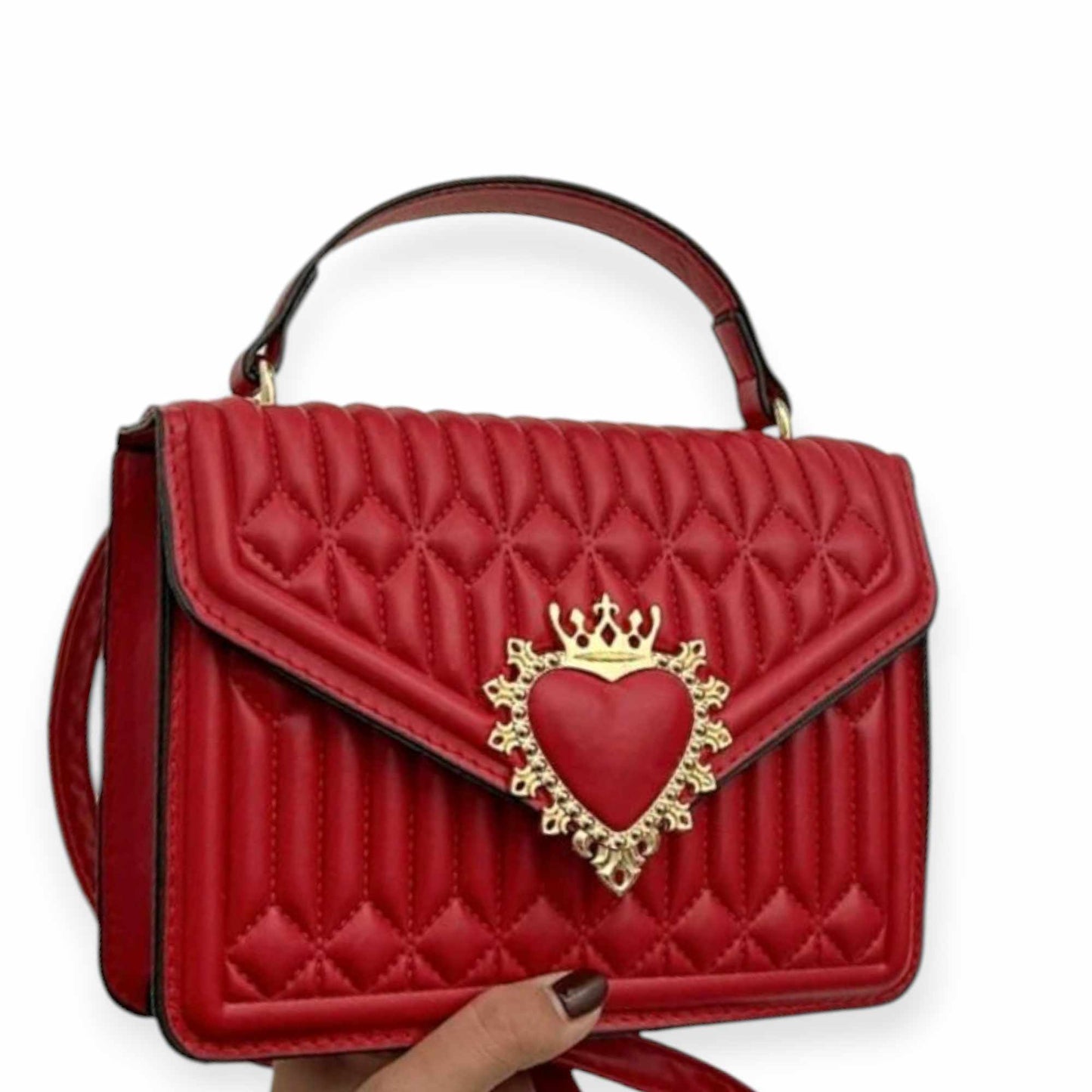 "Queen of Hearts" Purse (Red)