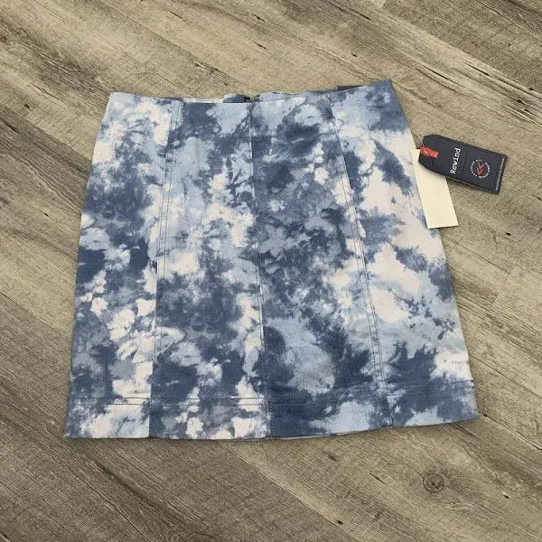 "Cloud 9" Blue Jean Mini Skirt