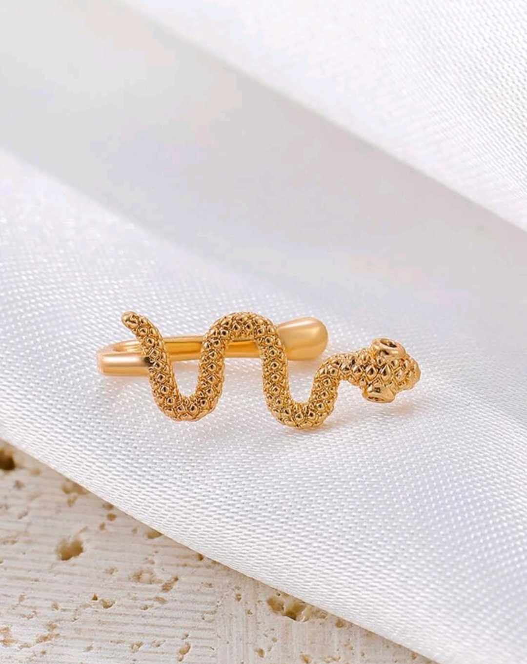 "Gold Snake" Nose Ring