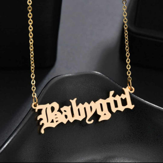 "Babygirl" Necklace