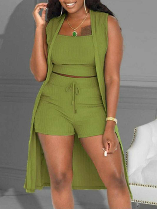 "Emerald Day" Short Set