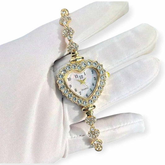 Diamond Heart Watch