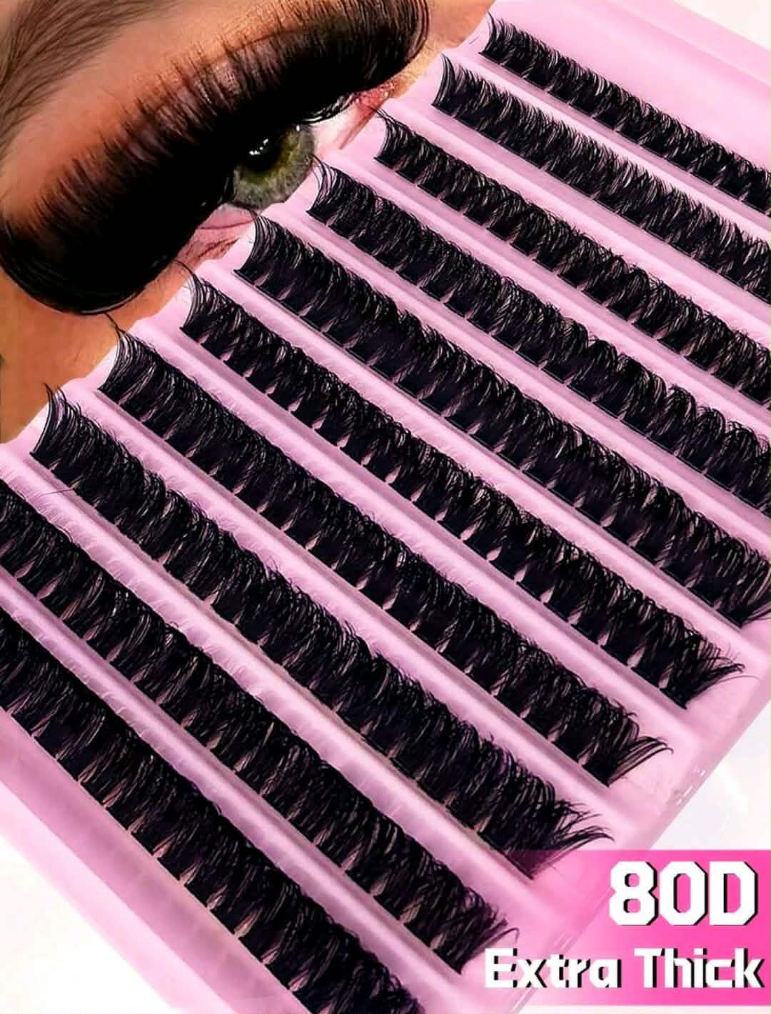 Individual Lash Clusters