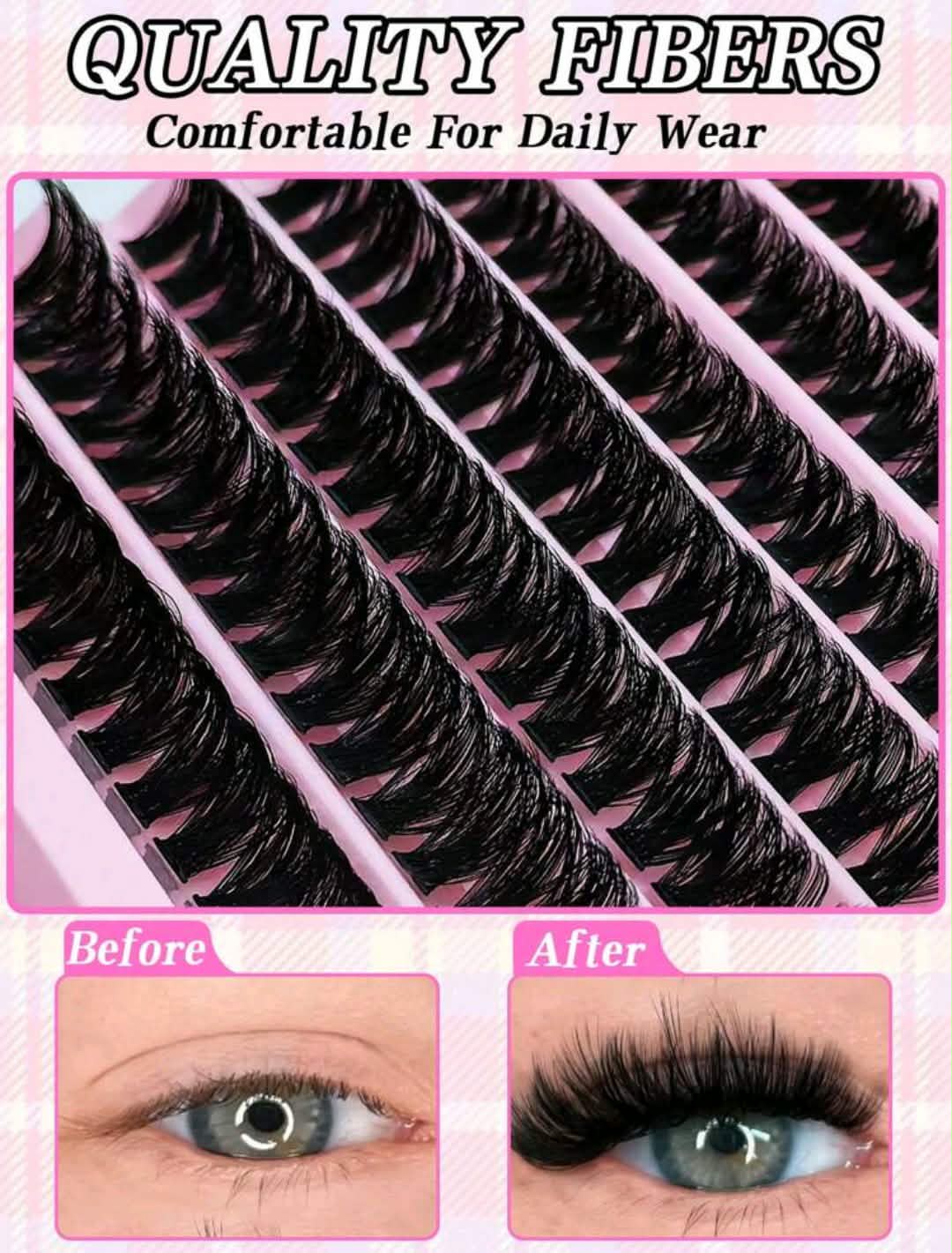 Individual Lash Clusters