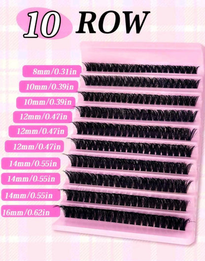 Individual Lash Clusters