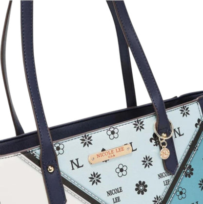 Nicole Lee Blue Handbag