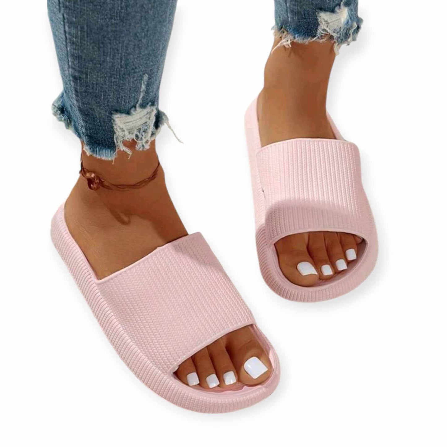 "Pink Basic" Slippers