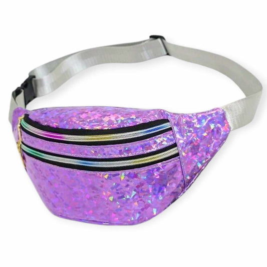 Fanny Pack (Purple Glitter)