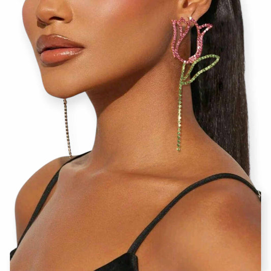 "Rose" Earrings