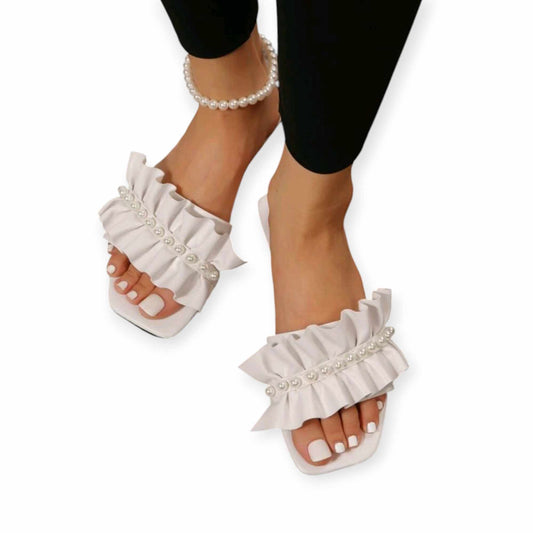 "White Pearl" Sandals
